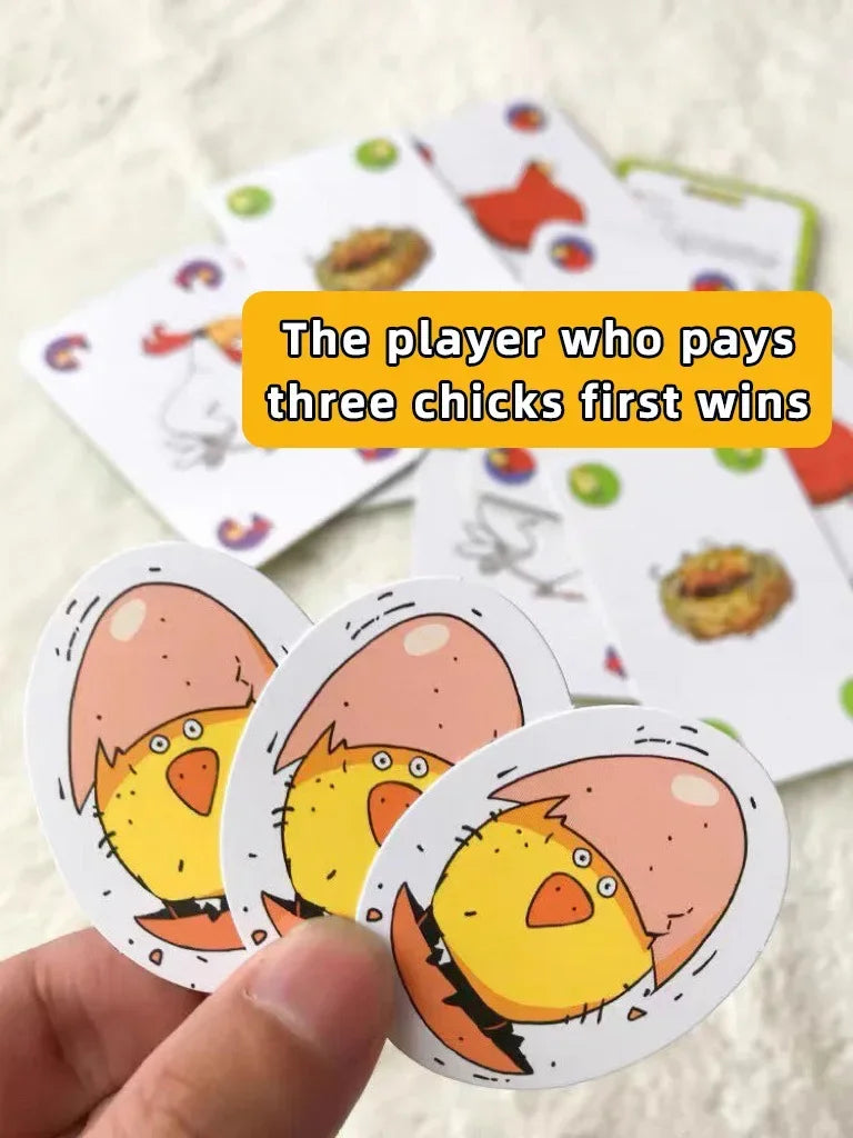 Hot board games Chicken Chiu Chiu Board Game Drecksau Black Sheep Piou Piou Party Cards Game Intellectual Toys Gifts Beauty World Shop