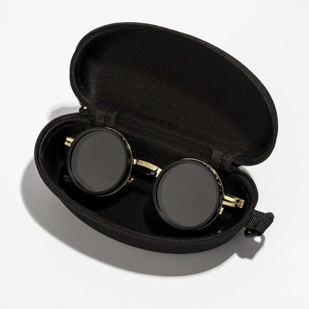 New ND2-400 Adjustable Dimming Glasses 9 Level ND Filter Fishing Sunglasses UV400 With Glasse Case Sunglasses Outdoor Beauty World Shop