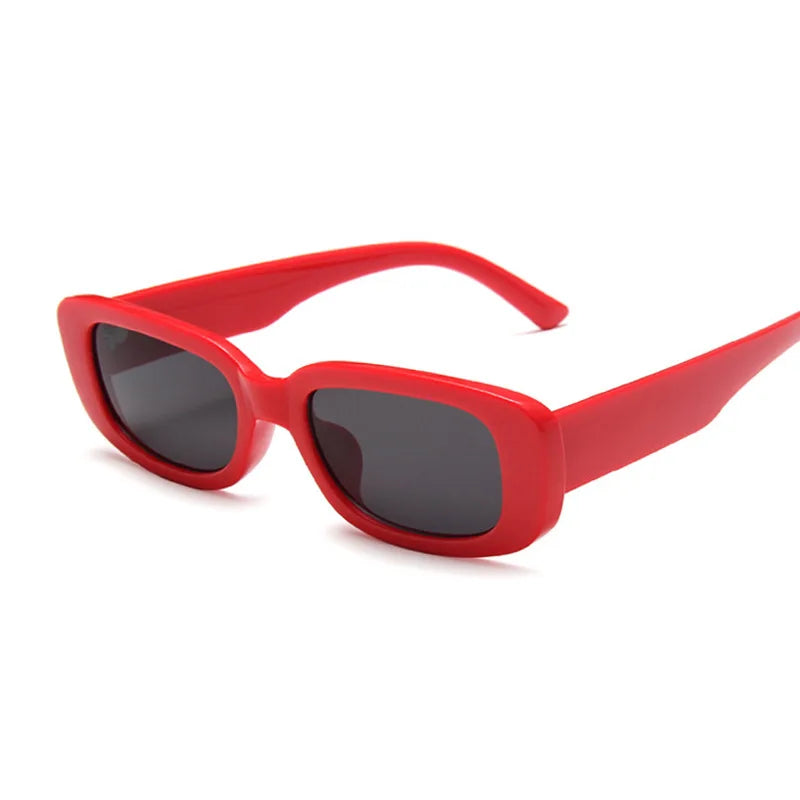 Retro Small Square Sunglasses Men and Women Trendy European and American Fashion Street Shot Sunglasses UV Proof Glasses Beauty World Shop