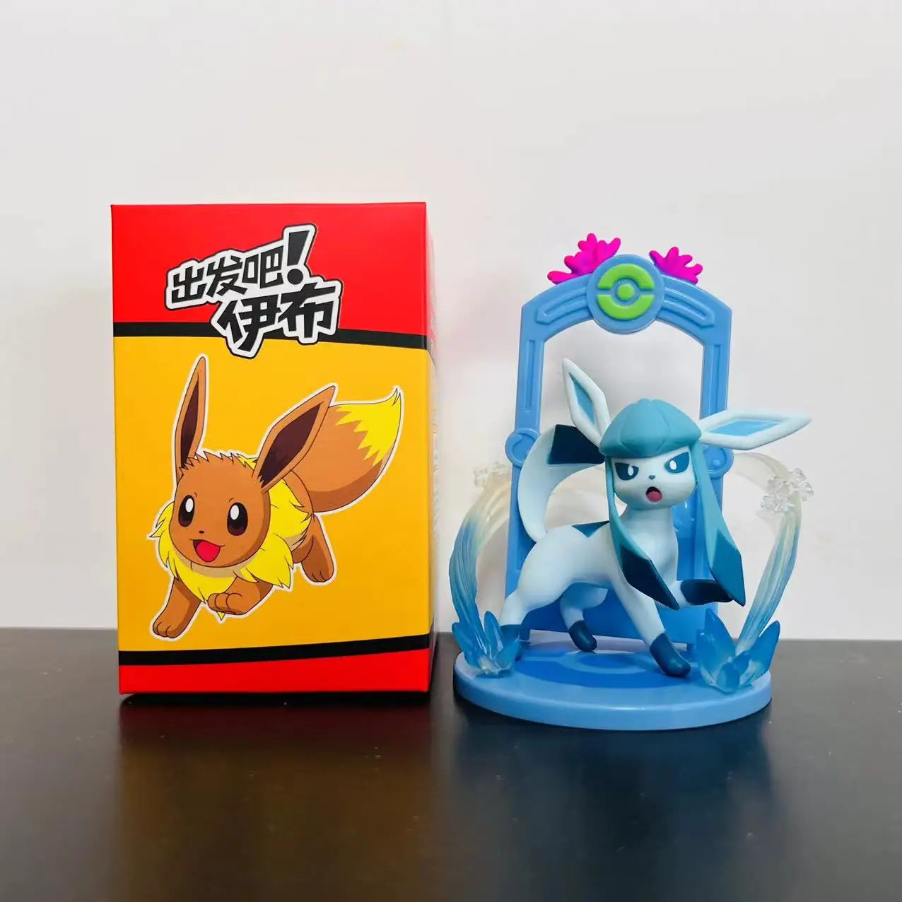 9pcs Pokemon Eevee Evolution Figure Set, Eevee Sylveon Espeon Glaceon Leafeon Anime Model Toys Collection for Kids Gift Beauty World Shop