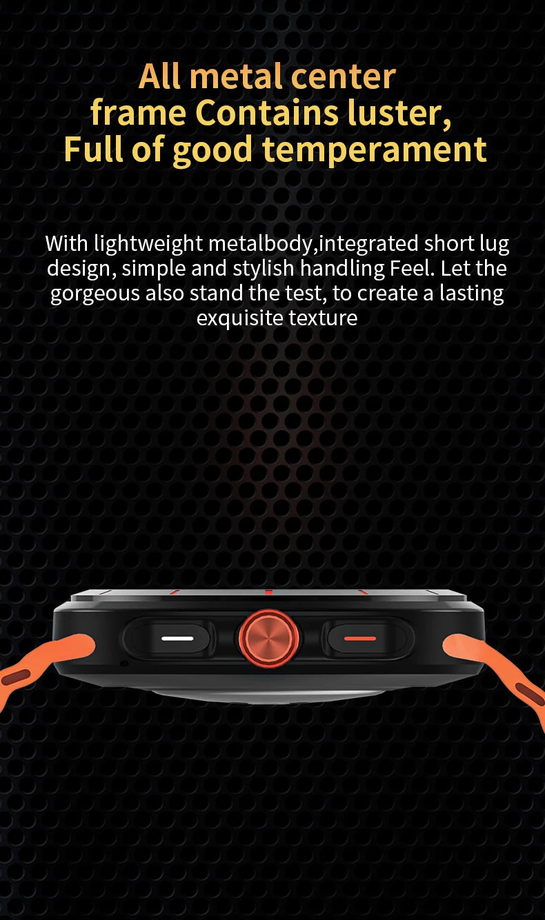 G.L Wear 2025 New Smartwatch for Men Heart Rate Monitoring Bluetooth Calling Fitness Tracking Pedometer Men's Smartwatch Beauty World Shop