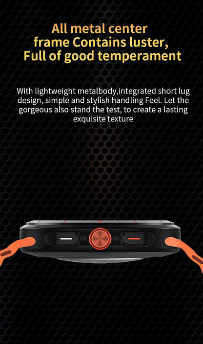 G.L Wear 2025 New Smartwatch for Men Heart Rate Monitoring Bluetooth Calling Fitness Tracking Pedometer Men's Smartwatch Beauty World Shop