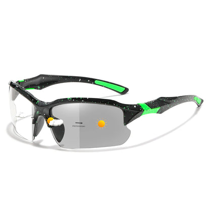 Photochromic Cycling Sunglasses Men Outdoor Sports Tactical Camouflage Goggles Vintage Driving Riding Fishing Windproof Beauty World Shop