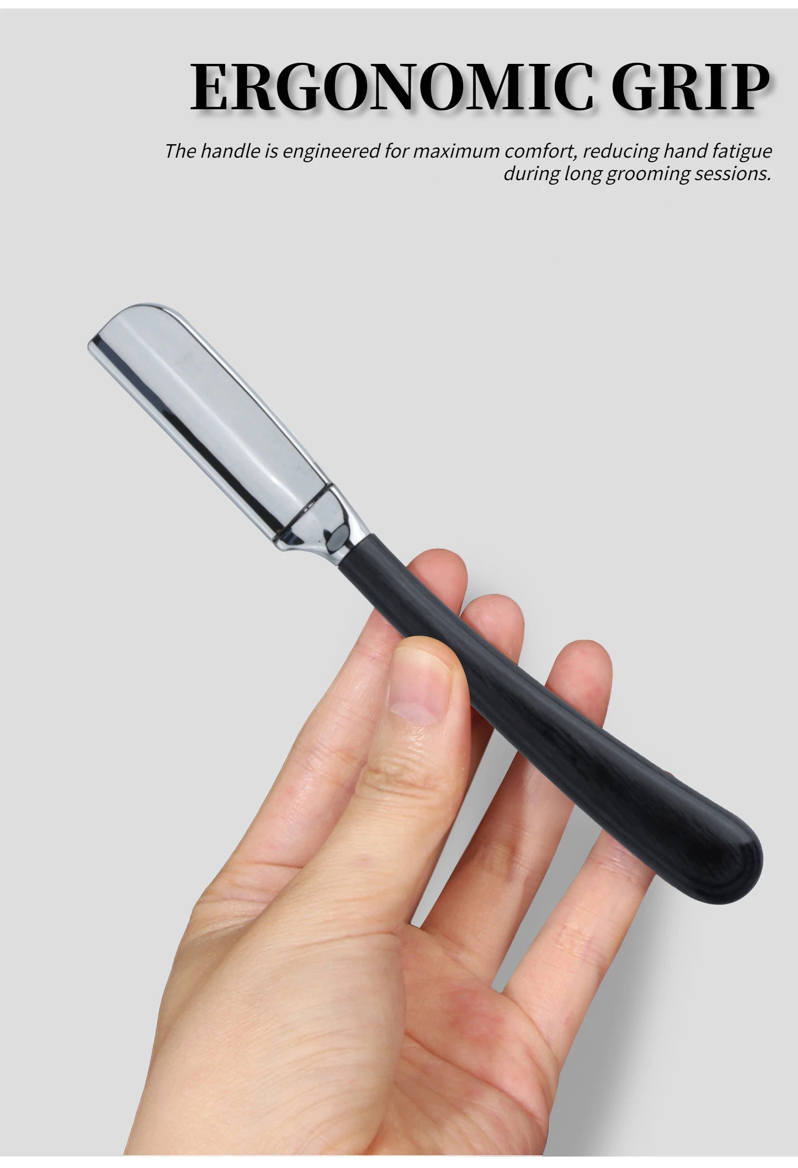 New Professional Baber Beard Straight Edge Shaving Razor Men Hair Removal Tools, Wooden Handle, Anti-Slip Grip for Home Shaving Beauty World Shop