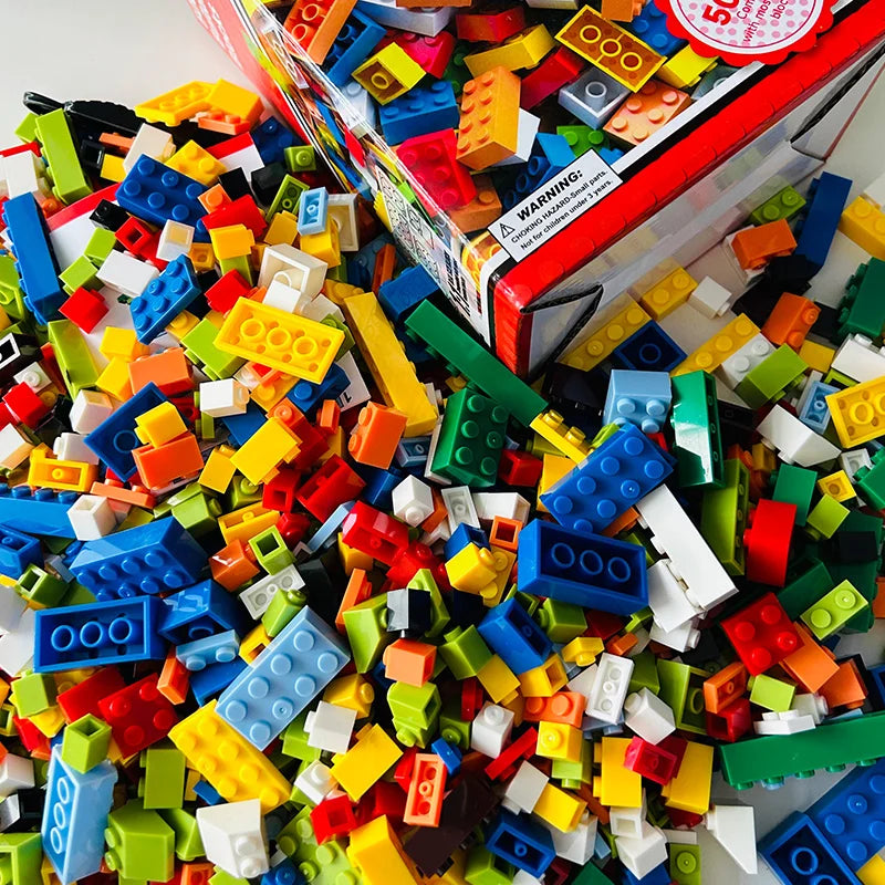 2000PCS Bulk Building Blocks Creative Educational Toys for Kids & Adults STEM Learning Bricks Interesting DIY Construction Set Beauty World Shop