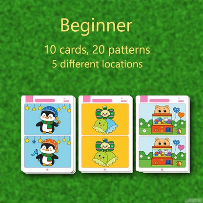 An educational fault finding game: reusable wiping paper for focus and attention training Beauty World Shop