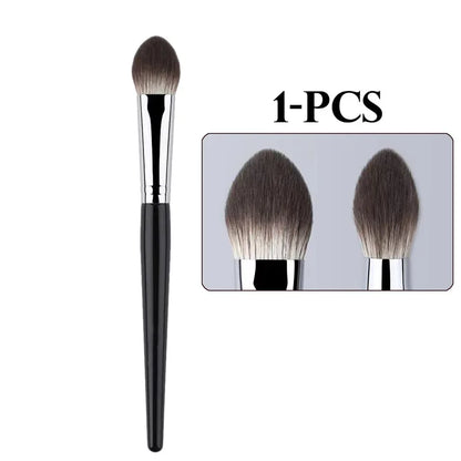1/2Pcs Peach Heart Blusher Brush Powder Blush Cream Liquid Blush Makeup Brushes Flat Small Precise Blush Brush Makeup Tools Beauty World Shop