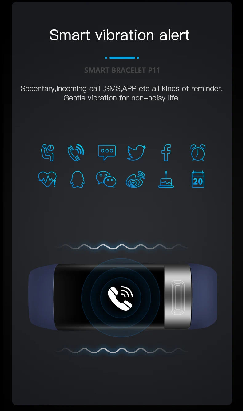 ECG+PPG Smart Wristband Fitness Tracker for Women Men Calorie Blood Pressure Waterproof Sport Smartband Health Smartwatch Beauty World Shop