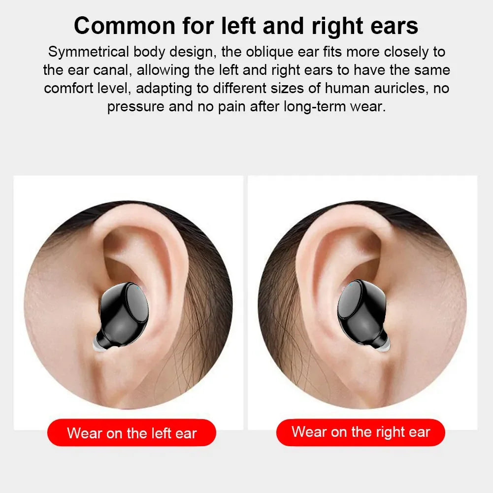 X6 Single-Side Headset Mini Bluetooth Sports Invisible Headset Car Single-Ear In-Ear 5.0 Small Headset Beauty World Shop