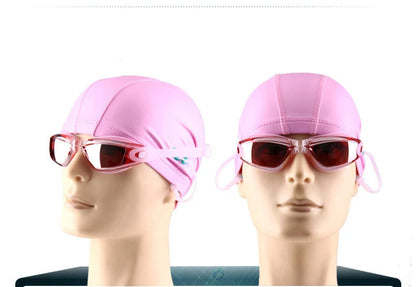 Swimming Goggles Adult Pool Glasses Anti Fog Men Women UV Protection Optical Waterproof Swim Eyewear with Earplugs Beauty World Shop