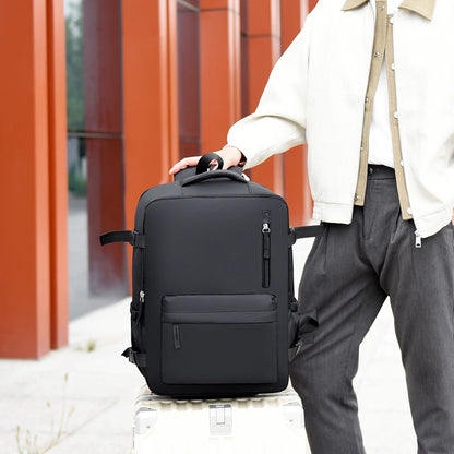 2-Piece 40×30×20cm 180 °   Full Opening Backpack Set, Large Carry-On with Tote Bag for Travel, Business, School & Daily Commuting Beauty World Shop