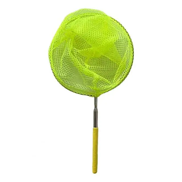 2023 New Telescopic Swimming Pool Net Rake Clear Cleaner Scoop Leaf Stainless Steel Skimmer Mesh Frame Kids Outdoor Fish Nett Beauty World Shop
