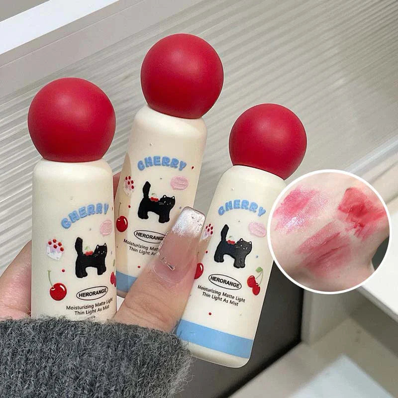 HERORANGE Meow Whisper Mirror Lip Gloss - Moisturizing Long-Lasting, Water-Glossy, Perfect for Spring/Summer Beauty Trend Shop