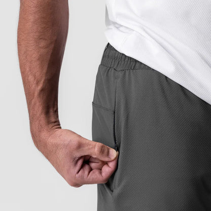 New Summer Men's Sports Shorts Quick Dry Breathable Beach Jogging Single Layer Breathable Shorts Training Basketball Apparel Gym