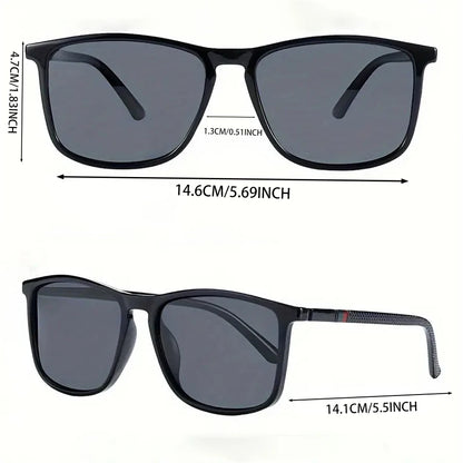 2/3pcs Luxury Square Vintage Cycling Sunglasses Men Women Fashion Travel Driving Fishing Sun Glasses Male Eyewear UV400 Beauty World Shop