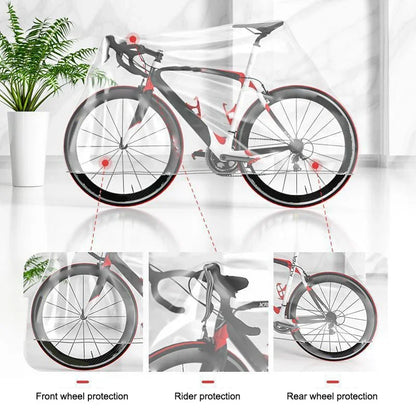 5PCS Bicycle Gear Waterproof Raincover Bike Motorcycle Cover Outdoor Sunscreen Cover MTB Bicycle Case Cover Dust Cover Beauty World Shop