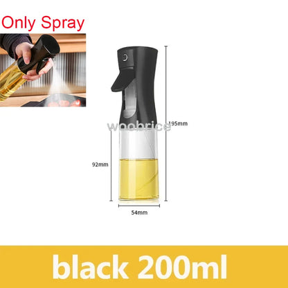 2in1 Kitchen Spray Oil Dispenser Oil Sprayer Polisher Or Only Brush Spray for Air Fryer Salad Grilling Roasting Cooking Kitchen Beauty World Shop