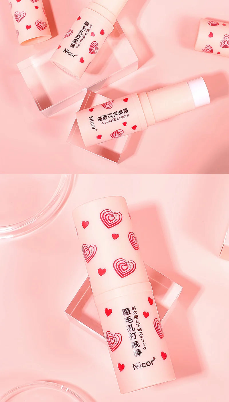 Pre-makeup isolation base stick, less prone to powder sticking, natural makeup effect, matte coverage, and long-lasting makeup Beauty Trend Shop