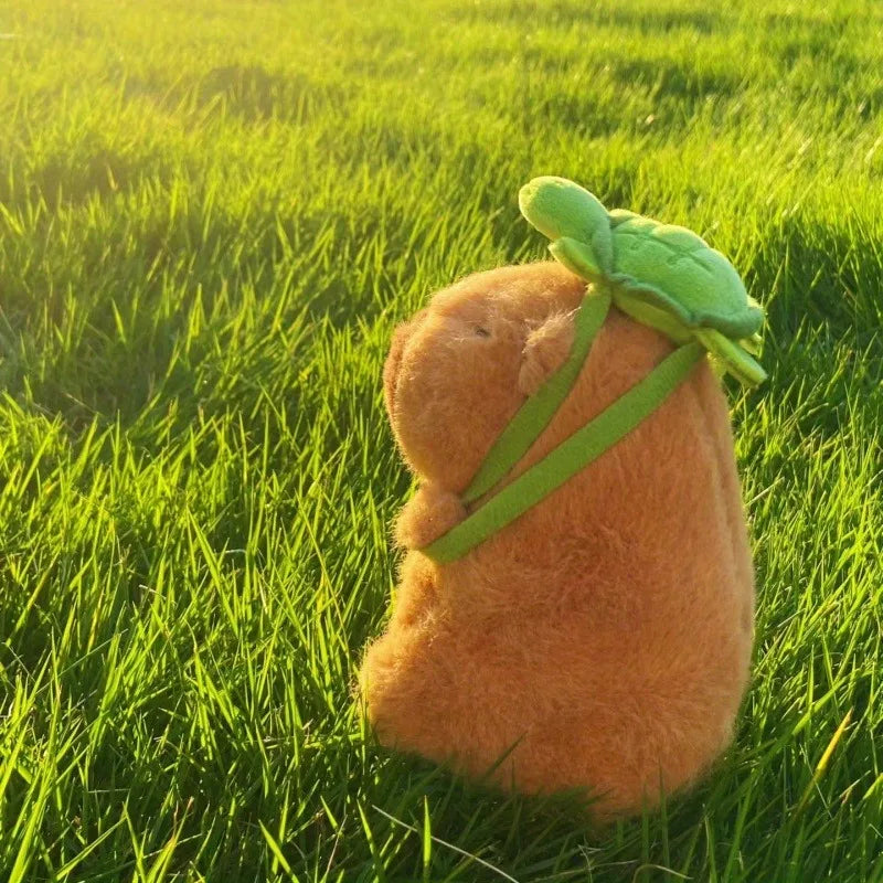 23cm Capybara Plush Simulation Capibara Anime Fluffty Toy Cute Doll Stuffed Animals Soft Doll Plush Christmas Thanksgiving Gift Beauty Fashion