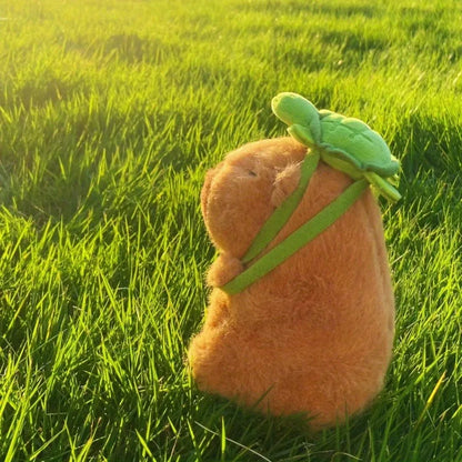 23cm Capybara Plush Simulation Capibara Anime Fluffty Toy Cute Doll Stuffed Animals Soft Doll Plush Christmas Thanksgiving Gift Beauty Fashion