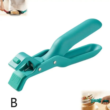 Anti-Scalding Dish Plate Gripper Clips Tongs Clamp Holder for Moving Hot Plate or Bowls Out from Pot Microwave Oven 1/2pcs Beauty World Shop