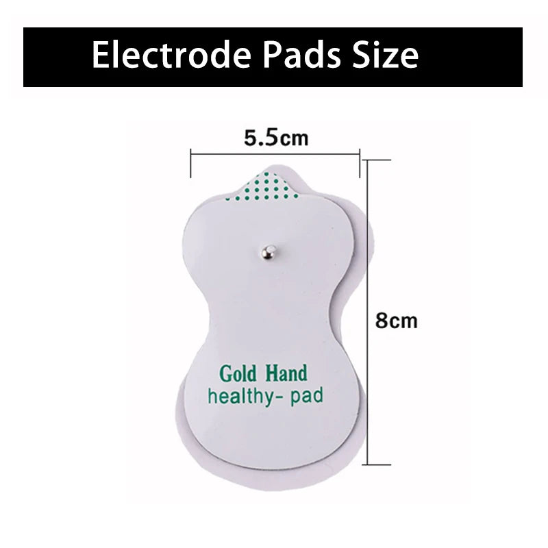 10/20PCS Electrode Pads Gel For Tens Acupuncture Massage Machine Slimming Pulse Ems Muscle Stimulator Massager Sticker Beauty World Shop