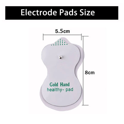 10/20PCS Electrode Pads Gel For Tens Acupuncture Massage Machine Slimming Pulse Ems Muscle Stimulator Massager Sticker Beauty World Shop