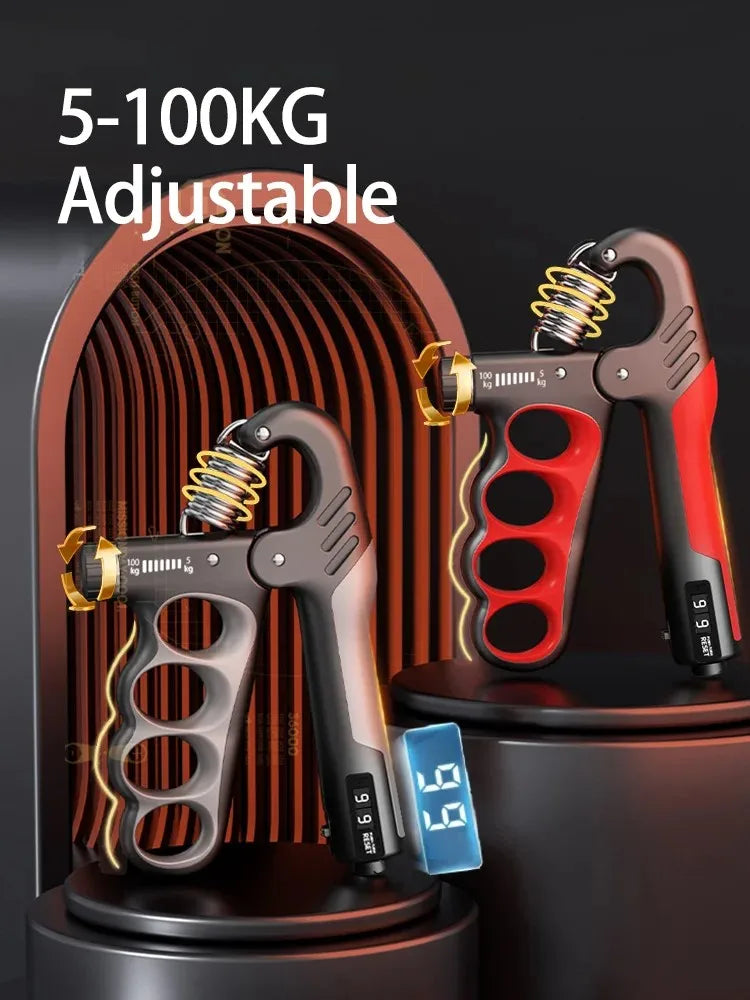 5-60/100/150kg Grip Strength Gym Wrist Expander Hand Strengthener Adjustable Muscle Recovery Fitness Hand Strength Exercise Beauty World Shop