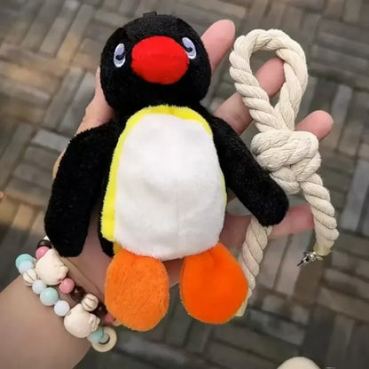 16cm Lovely Penguin Plush Keychain Cute Penguin Doll Backpack Pendant Creative Animal Doll Keychain Girls Women Bag Accessories Beauty Trend Shop