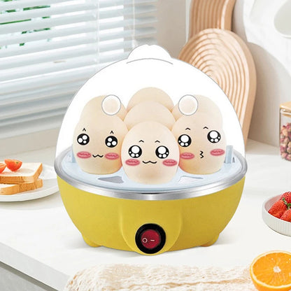 Egg Cooker Automatic Power Off Home 7 Eggs Multi-Functional Steamed Egg Custard Boiled Egg Machine Breakfast Artifact Beauty World Shop