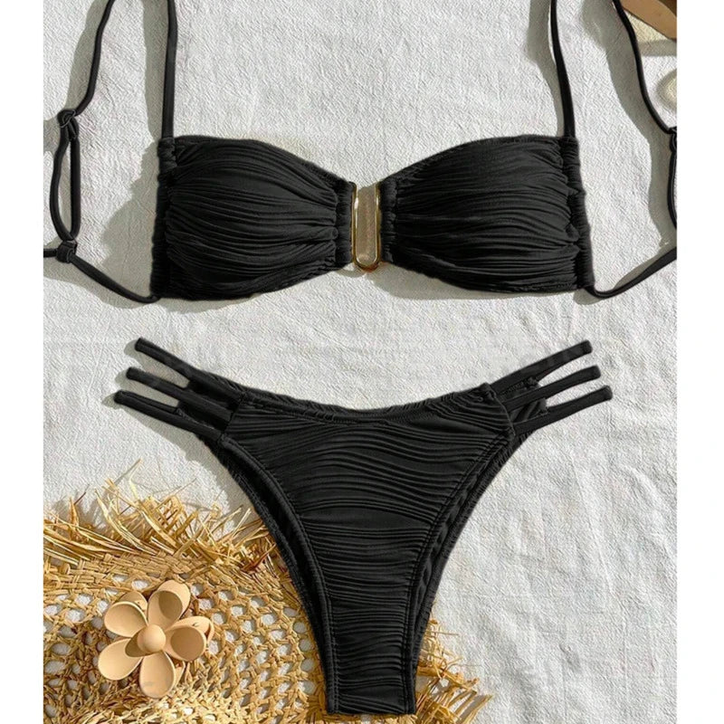 Sexy Bikinis 2026 Women's Swimwear Female Swimsuit For Swimming Wear Bathing Suits Brazilian Bikini Set Beachwear Pool Bather Beauty World Shop