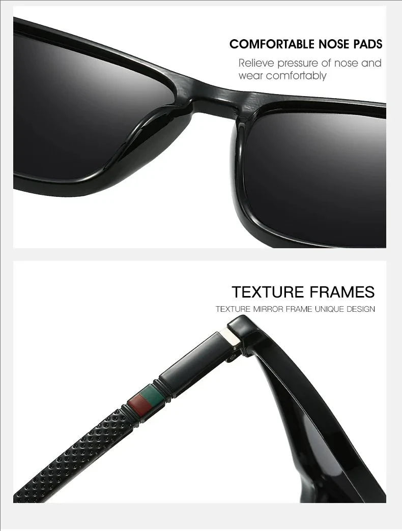 New Style Sun Glasses Driving Glasses Fashionable Square Sun Glasses Men And Women Anti-ultraviolet Sunglasses 1166 Beauty World Shop