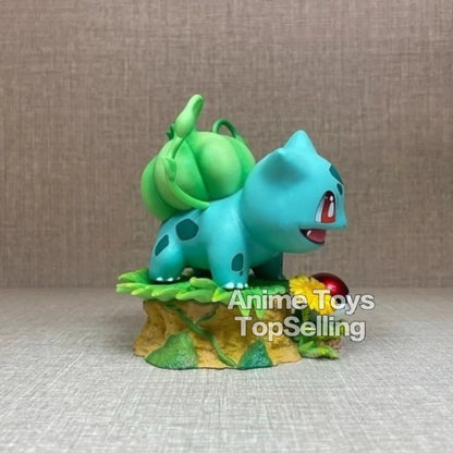 10cm/3.94in Anime Pokemon Figure Bulbasaur Action Figures Pvc Collection Model Toys for Children Gifts Beauty World Shop