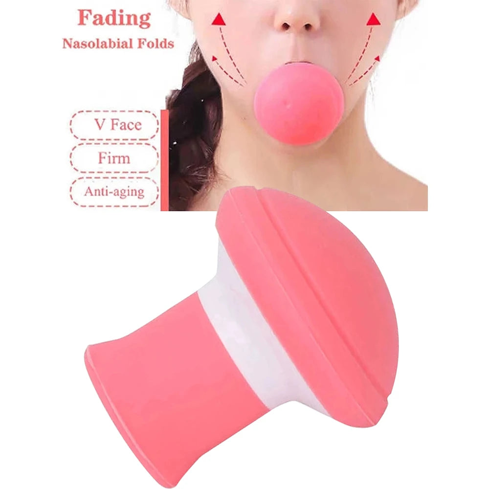 Silicone Thin Face Breathing Tool Jawline Jaw Muscle Exerciser Face Firming Masseter Muscle Trainer V-shaped Thin Face Tools Beauty World Shop
