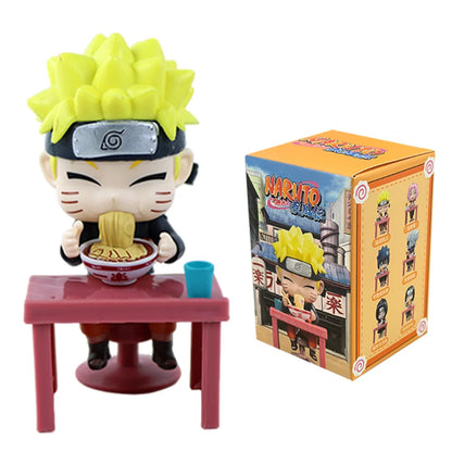 2026 In Stock Hot Sale Bandai Naruto Breeze Ramen Lamian Noodles Theme Blind Box Handmade Ornament Gift Naruto Sasuke Model Toys Beauty World Shop