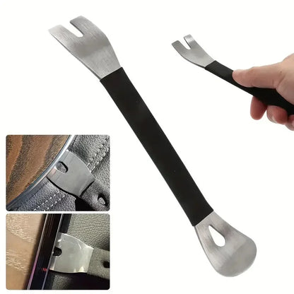 1pc Car Installation Tool For Dismantling Navigation, Sound Insulation, Instrument Panel Foot Pad Trims, Prying Door Panel Drive Beauty World Shop