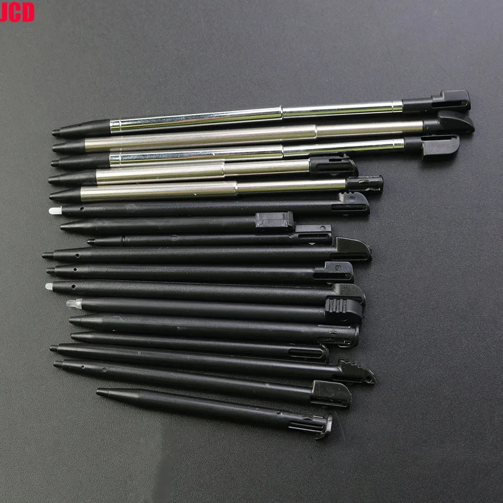 1pcs Black Plastic Stylus Touch Screen Metal Telescopic Stylus Pen For 2DS 3DS New 2DS LL XL New 3DS XL LL For NDSL NDSi NDS Wii Beauty World Shop