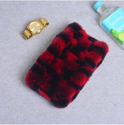 Women Handmade Stretch 100% Real Rabbit Fur Scarf Knit Genuine Rex Rabbit Fur Headbands Girls Natural Rabbit Fur Ring Scarves Beauty World Shop