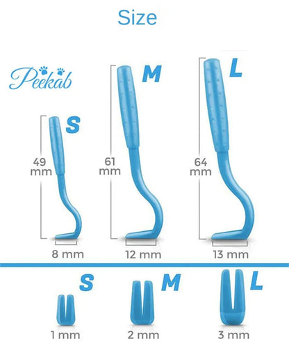 Flea Remover Hook Tick Removal Tweezer Ticks Pull Pet Cat Dog Accessaries Scratching Extractor Mite Tweezers Comb Louses Pliers Beauty World Shop