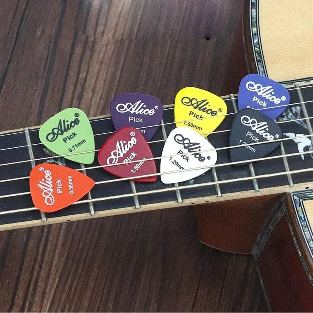 Multicolor Guitar Picks 50/100 Pieces Mixed ABS Premium Plastic Guitar Picks for Acoustic Electric Guitars Bass Or Ukulele Beauty World Shop