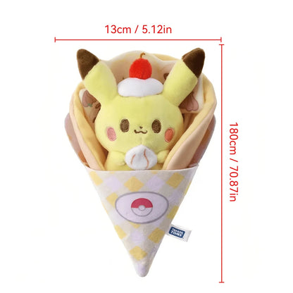Pikachu Plush Dolls Toys Piplup Cute Anime Figure Stuffed Plush Toys Decoration Dolls For Children's Birthdays Festival Gifts Beauty World Shop