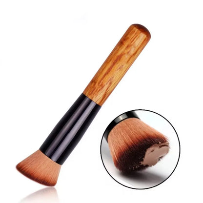1Pc Foundation Makeup Brush Professional Cosmetic Beauty Make Up Tools Kabuki Powder Blush Foundation Flat Top Brush Beauty World Shop
