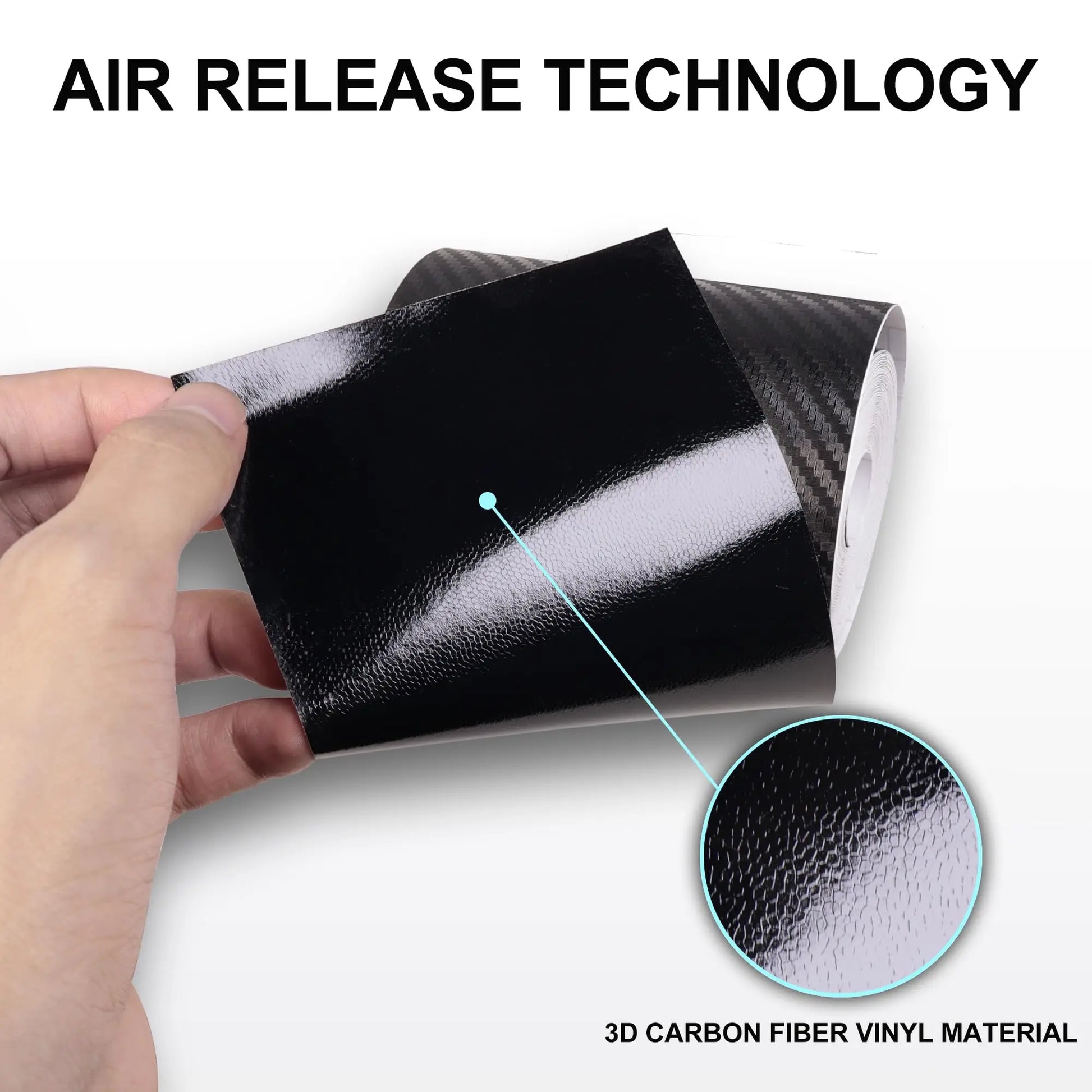 1-10m Nano Carbon Fiber Car 3D Tape Sticker Door Mirror Paste Protector Strip DIY Protection Protective Film Waterproof Adhesive Beauty World Shop