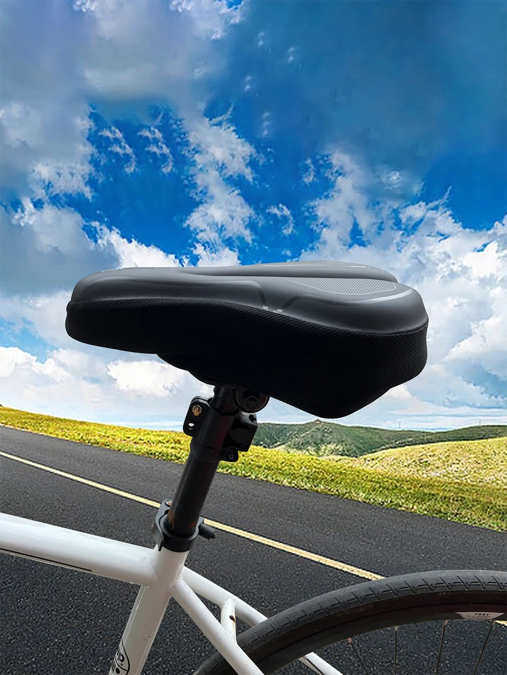 Waterproof Road Bike Saddle Cushion Comfortable MTB Bicycle Seat Cover Breathable Mountain Bike Cycling Seat Cover Beauty World Shop
