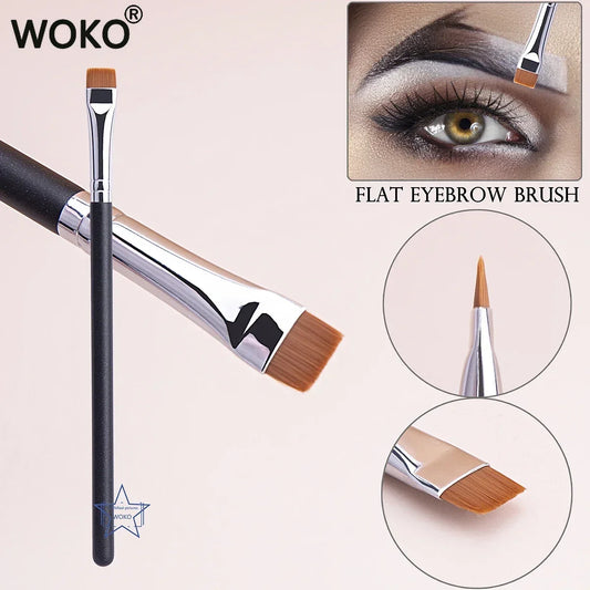 212 Flat Eyebrow Brush Ultrathin Eyebrow Makeup Brushes Flat Eyeliner Brush Thin Eye Liner Brow Contour Beauty Brush Tool Beauty World Shop
