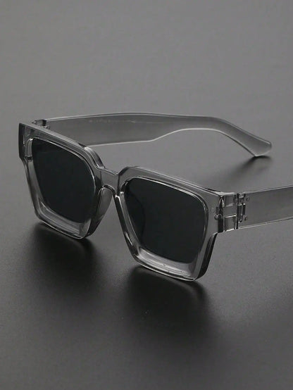 1/2 PC S Classic Fashion Square Plastic Frame Women Sunglasses For Men Daily Life Shades Eyewear Accessories. Beauty World Shop