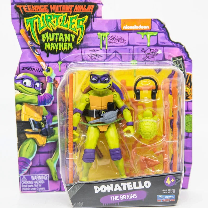 Teenage Mutant Ninja Turtles Action Figures Raphael Michelangelo Joint Movable Table Ornament Collectible Kids Birthday Gifts Beauty World Shop