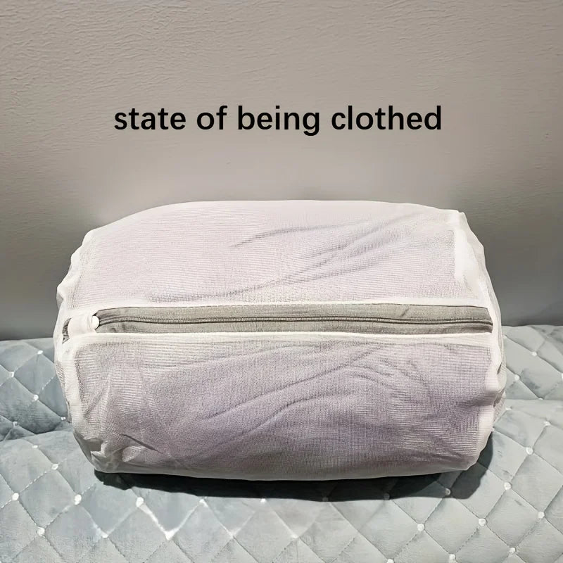 Versatile Shoe Washing Bag - Durable Mesh Laundry Bag for Sneakers, Running Shoes, Socks & Bras with Zipper Closure, Laundry Bag Beauty World Shop