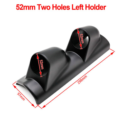 Universal 2INCH Car auto Gauge Holder 52mm manometer support Car Gauge Pod for Left Right Drive Car for 2 Inch 52mm Gauges Beauty World Shop