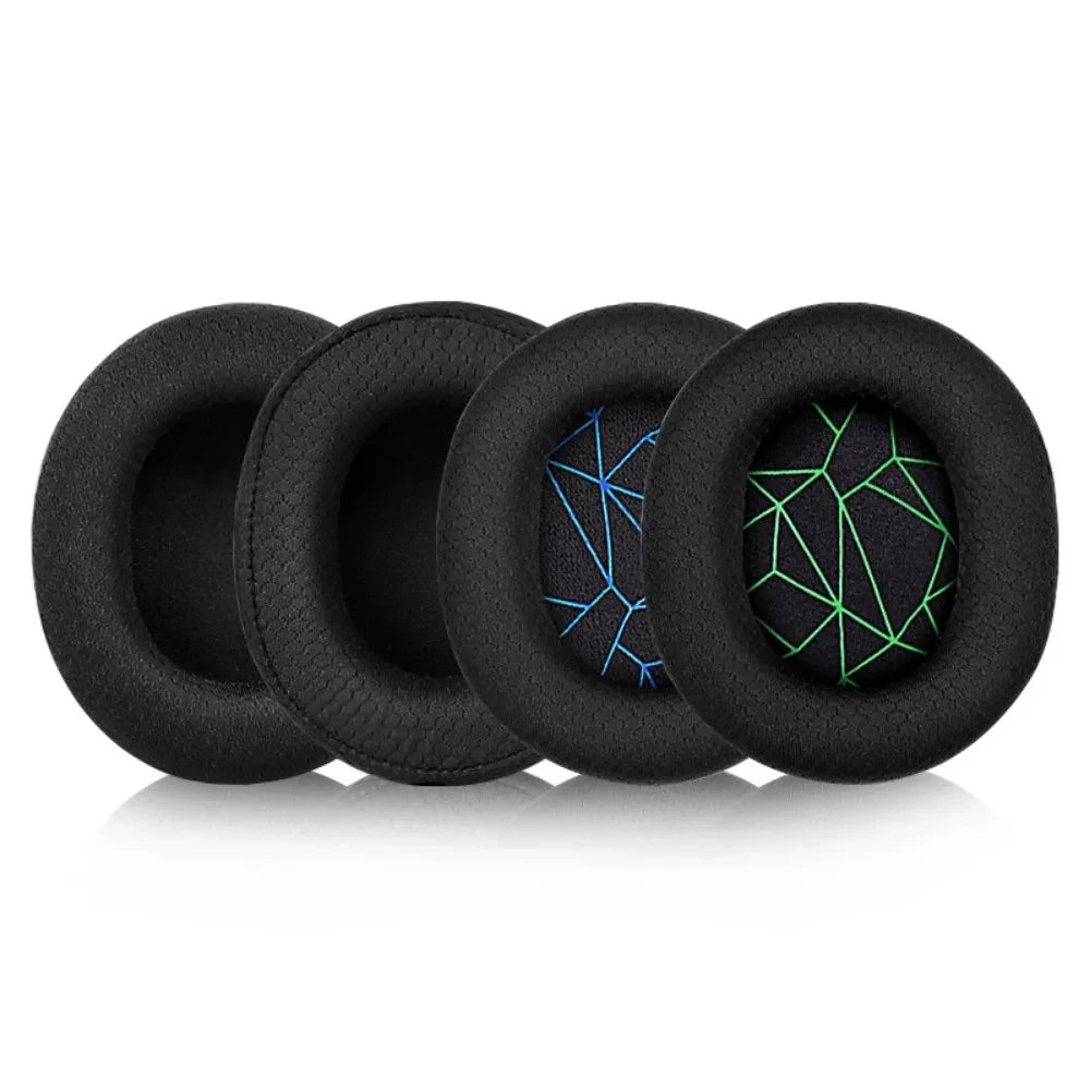 Rain Ear Pads For Steelseries Arctis 1/3/5/7 Headphones Replacement Foam Earmuffs Cushion Headset Covers Sponge Leather Foam